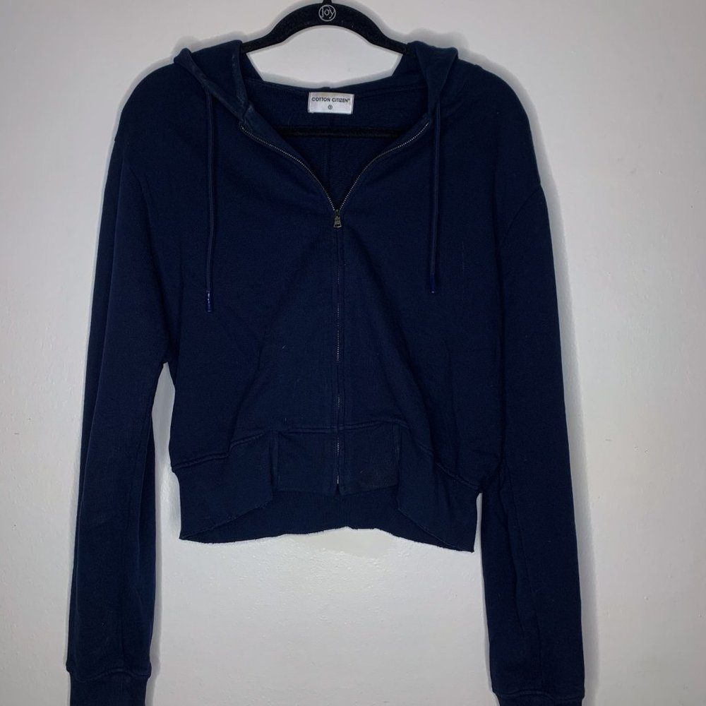 Cotton Citizen Zip Up Sweater